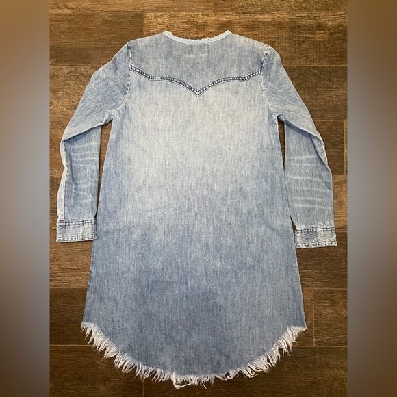 Lucky Brand Western Shirt Dress. Size XS. - Picture 2 of 5